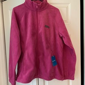 Columbia Pink Fleece Jacket